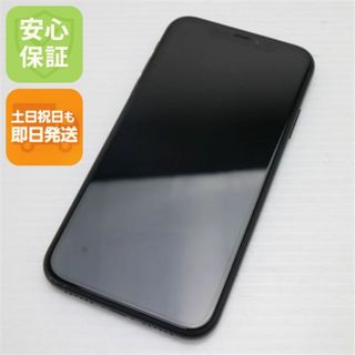 アイフォーン(iPhone)のSIMフリー iPhoneXR 64GB ブラック 白ロム  M222(スマートフォン本体)