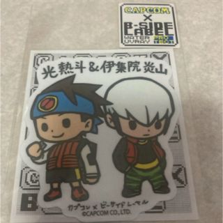 B SIDE LABEL ステッカー　CAPCOM ロックマン