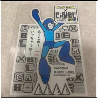 B SIDE LABEL ステッカー　CAPCOM ロックマン(その他)