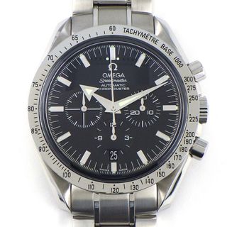 オメガ(OMEGA)のオメガ OMEGA 腕時計 スピードマスター 3551.50.00 デイト クロノグラフ タキメーター スモールセコンド クロノメーター ブラック文字盤 SS 自動巻き 【箱・保付き】 【中古】(腕時計(アナログ))