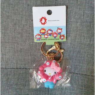 ハローキティ(ハローキティ)のミャクミャク サンリオ キーホルダー ハローキティ(キャラクターグッズ)