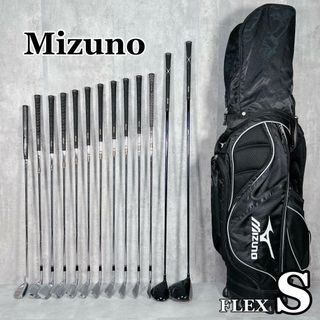 X210 mizuno ミズノ メンズ ゴルフ クラブ セット 14点 S400
