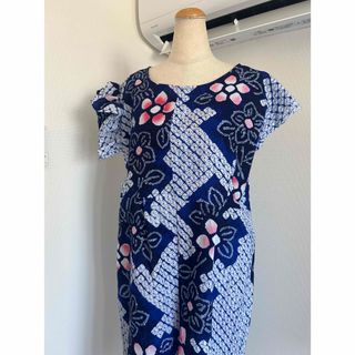 浴衣リメイク　有松絞り　オールインワン(その他)