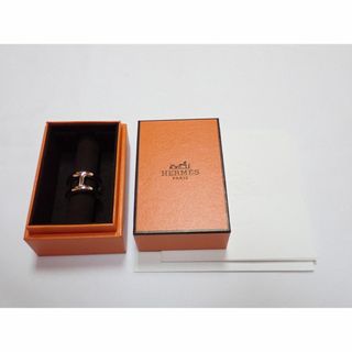 エルメス(HERMES)のエルメス シルバーリング 指輪 オスモズ GM ５７　(１７号) 新品 メンズ(リング(指輪))