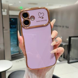 ZTOFERA iPhone 16 用 ハートケース 人気 おしゃれ アイフォン(その他)