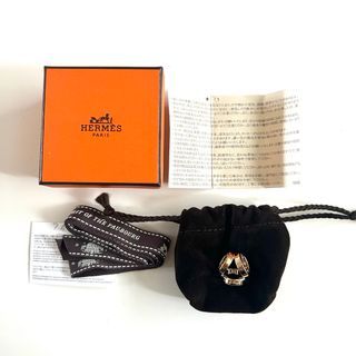 エルメス(HERMES)の新品未使用品エルメスHERMES ミニトリオ ツイリーリング スカーフリングYG(その他)