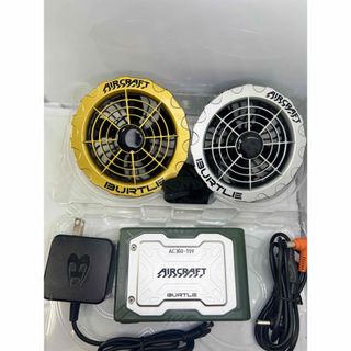 バートル(BURTLE)の限定色　空調服　バートル　エアークラフト　BURTLE フルセット　 19V(扇風機)