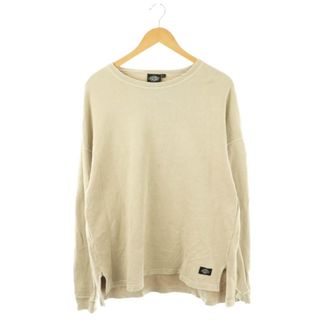 ディッキーズ(Dickies)のディッキーズ カットソー 長袖 F ベージュ /DO ■OS ■AX(Tシャツ/カットソー(七分/長袖))