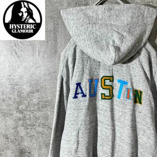 ヒステリックグラマー(HYSTERIC GLAMOUR)の[大人気]　ヒステリックグラマー　ジップパーカー　プリント　ヒスガール　存在感◎(パーカー)