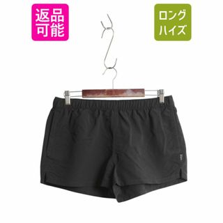 パタゴニア(patagonia)のパタゴニア ベアリー バギーズ ショーツ レディース L / 古着 18年製 アウトドア ショートパンツ 短パン 海パン スイム サーフ 水陸両用 黒(ショートパンツ)