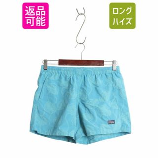 パタゴニア(patagonia)のパタゴニア バギーズ ショーツ レディース XS / 10年製 総柄 ナイロン ショートパンツ アウトドア 短パン 海パン 水陸両用 スイム サーフ(ショートパンツ)