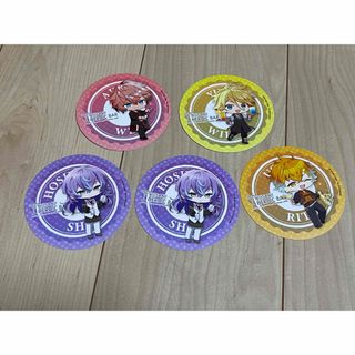 アニメイトカフェ　コラボ　にじさんじ　コースター5枚セット(ノベルティグッズ)