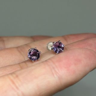 □048アメジスト　ピアス□(ピアス)