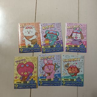 キャラクターメモ帳6枚組(キャラクターグッズ)
