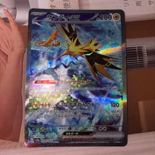 ポケモン(ポケモン)のポケモンカード　サンダーex sar  204/165(カード)