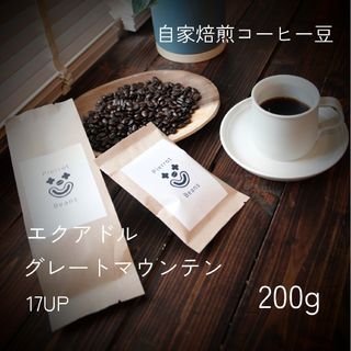【チョコのような甘さ】エクアドル グレートマウンテン 17UP　200g(コーヒー)