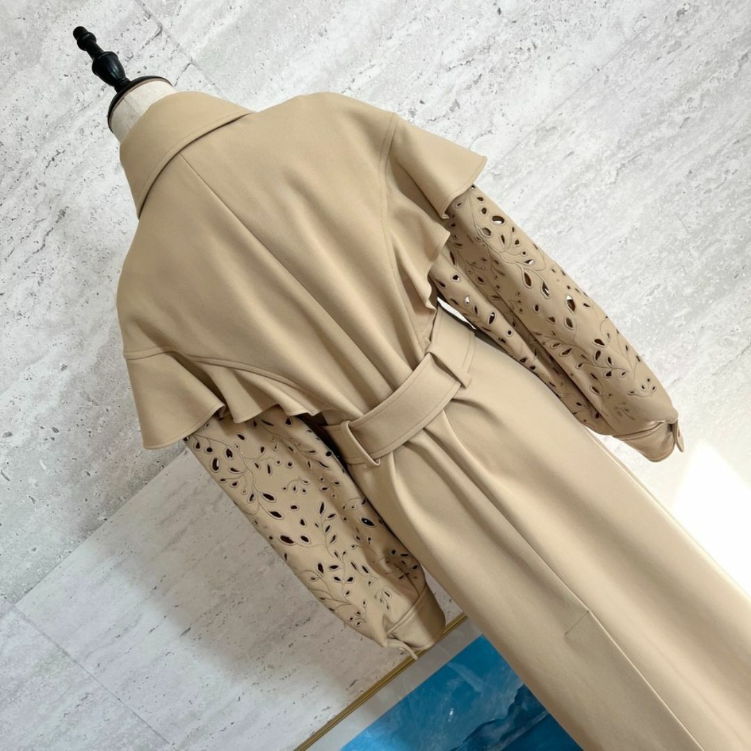Chloé ベージュ ケープコート Chloe - クロエ Chloe ケープ コート ポンチョの通販 by まさこ