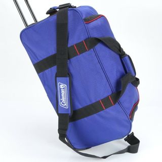 コールマン(Coleman)の美品 コールマン 2WAY スーツケース 斜め掛け ショルダー キャリーケース バッグ 出張 旅行 ブルー ボストン メンズ RUM CK26-3(トラベルバッグ/スーツケース)