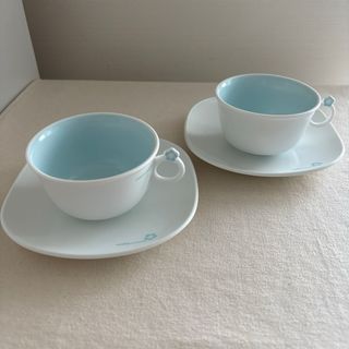 Noritake ノリタケ クレージュ コラボ カップ＆ソーサー　2客