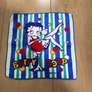 平成レトロ Betty Boop ベティちゃん　ミニタオル　ハンドタオル　未使用