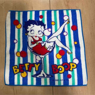 平成レトロ Betty Boop ベティちゃん　ミニタオル　ハンドタオル　未使用