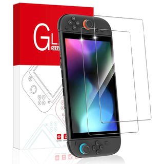 【新品】Switch2用ガラスフィルム2枚入り 画面 保護フィルム 強化ガラス