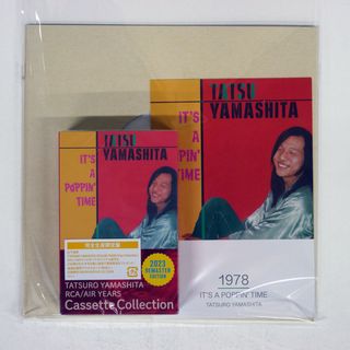 未開封 完全生産限定盤 国内盤 山下達郎/IT'S A POPPIN' TIME/ARIOLA BVTL8 CASSETTE □
