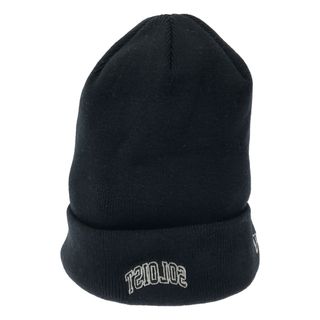 タカヒロミヤシタザソロイスト(TAKAHIRO MIYASHITA THE SOLOIST.)のTAKAHIRO MIYASHITA The SoloIst.×NEWERA タカヒロミヤシタザソロイスト ニューエラ ニットビーニー  ブラック(ニット帽/ビーニー)