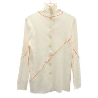 フレイアイディー(FRAY I.D)のFRAY I.D フレイ アイディー 22AW シャーリング2WAYトップス FWCT224220 ホワイト F(カットソー(長袖/七分))