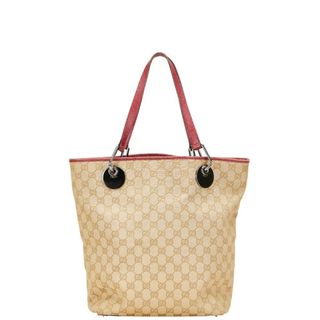 グッチ(GUCCI)のグッチ GGキャンバス トートバッグ ハンドバッグ 120836 キャンバス レディース GUCCI 【1-0220194】(トートバッグ)