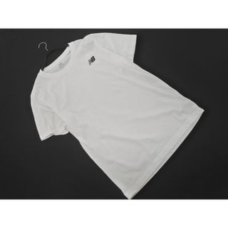 ニューバランス(New Balance)のNew Balance ニューバランス ロゴ プリント Tシャツ sizeL/白 ■◆ メンズ(Tシャツ/カットソー(半袖/袖なし))