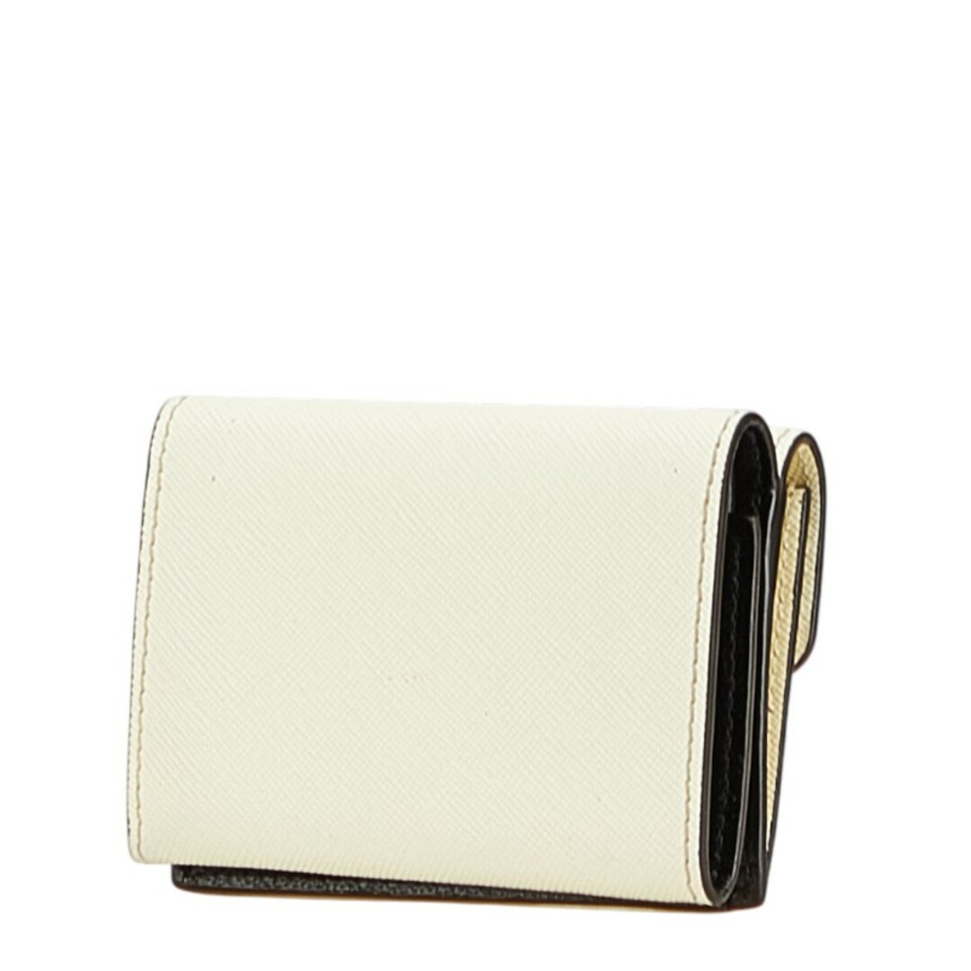 ★MARNI★マルニ レザー コンパクト財布 ウォレット ロゴ 関送込 MARNI - マルニ 三つ折り財布 コンパクトウォレット レザー