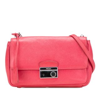 プラダ(PRADA)のプラダ 斜め掛け チェーン ショルダーバッグ BT0974 サフィアーノ レザー レディース PRADA 【1-0220950】(ショルダーバッグ)