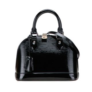 ルイヴィトン(LOUIS VUITTON)の美品 ルイ ヴィトン エピ エレクトリック アルマBB ハンドバッグ ショルダーバッグ 2WAY M4031N パテントレザー レディース LOUIS VUITTON 【222-21327】(ハンドバッグ)