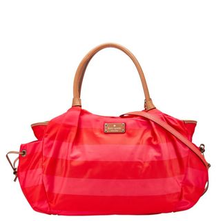 ケイトスペードニューヨーク(kate spade NEW YORK)のケイトスペード ボーダー トートバッグ ショルダーバッグ 2WAY ナイロン レディース Kate Spade 【1-0223450】(トートバッグ)