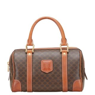 セリーヌ(CELINE)のセリーヌ マカダム ハンドバッグ ミニボストンバッグ PVC レディース CELINE 【1-0223594】(ハンドバッグ)