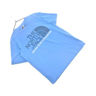 ザノースフェイス(THE NORTH FACE)のTHE NORTH FACE ザノースフェイス NTW32532 Color Dome Tee カラードームティー プリント Tシャツ sizeM/青 ■◆ レディース(Tシャツ(半袖/袖なし))