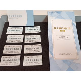 京浜急行急行 株主優待乗車券 株主優待割引券(鉄道乗車券)