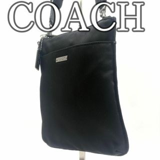 コーチ(COACH)の【良品】COACH コーチ ショルダーバッグ クロスボディ サコッシュ ナイロン(ショルダーバッグ)
