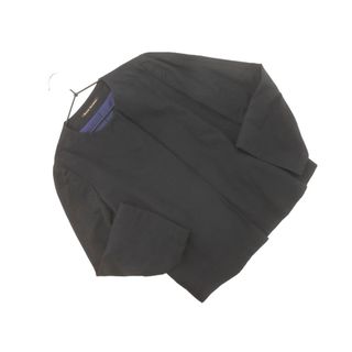 ドレステリア(DRESSTERIOR)のMerceria Dressterior メルチェリアドレステリア 比翼ボタン ノーカラー ジャケット size36/黒 ■◇ レディース(ノーカラージャケット)