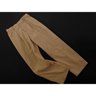 マッキントッシュフィロソフィー(MACKINTOSH PHILOSOPHY)のMACKINTOSH PHILOSOPHY マッキントッシュフィロソフィー タック テーパード パンツ size34/ベージュ ■■ レディース(その他)