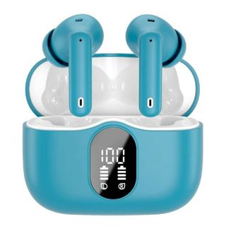 新品 bluetooth ワイヤレスイヤホン LEDディスプレイ Type-C