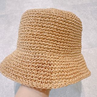 ユニクロ(UNIQLO)のアジャスタブルクロシェハット(麦わら帽子/ストローハット)