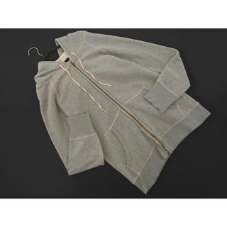 ジョンブル(JOHNBULL)のjohnbull ジョンブル スウェット ジップアップ パーカー sizeS/グレー ■◇ メンズ(パーカー)