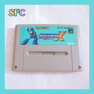 ③ロックマンX スーパーファミコン用ソフト