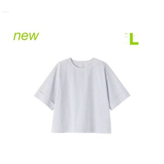 ムジルシリョウヒン(MUJI (無印良品))の無印良品   乾きやすい ブロード五分袖ブラウス  婦人Ｌ4点他(シャツ/ブラウス(半袖/袖なし))