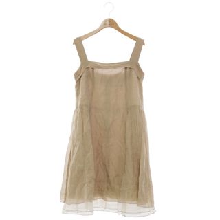 フォクシー(FOXEY)のデイジーリン for フォクシー ワンピース サマーデイジー 31518 40 ベージュ ITC4C3UPILY8(ひざ丈ワンピース)