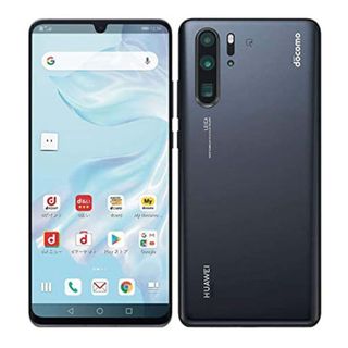 ファーウェイ(HUAWEI)の【未使用】HW-02L HUAWEI P30 Pro Black SIMフリー 本体 ドコモ スマホ ファーウェイ  【送料無料】 hw02lbk10mtm(スマートフォン本体)