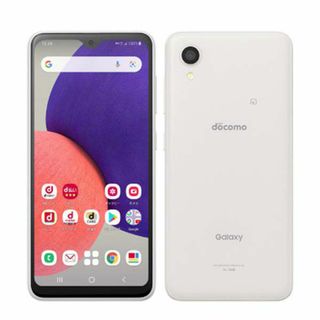 サムスン(SAMSUNG)の【未使用】SC-56B Galaxy A22 5G ホワイト SIMフリー 本体 ドコモ スマホ ギャラクシー  【送料無料】 sc56bwh10mtm(スマートフォン本体)