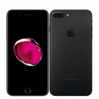 アップル(Apple)のバッテリー90%以上 iPhone7 Plus 128GB ブラック SIMフリー 本体 スマホ iPhone 7 Plus アイフォン アップル apple  【送料無料】 ip7pmtm570b(スマートフォン本体)